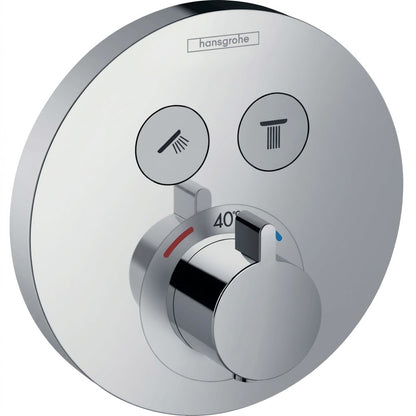 Hansgrohe Raindance S 240 1jet PowderRain Shower System with ShowerSelect S Chrome 27951000