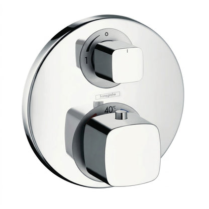 Hansgrohe Metris Thermostat with Shut-Off Valve 31572000
