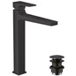 Hansgrohe Metropol Single Lever Basin Mixer 260 with Push-Open Waste Matt Black 32512670