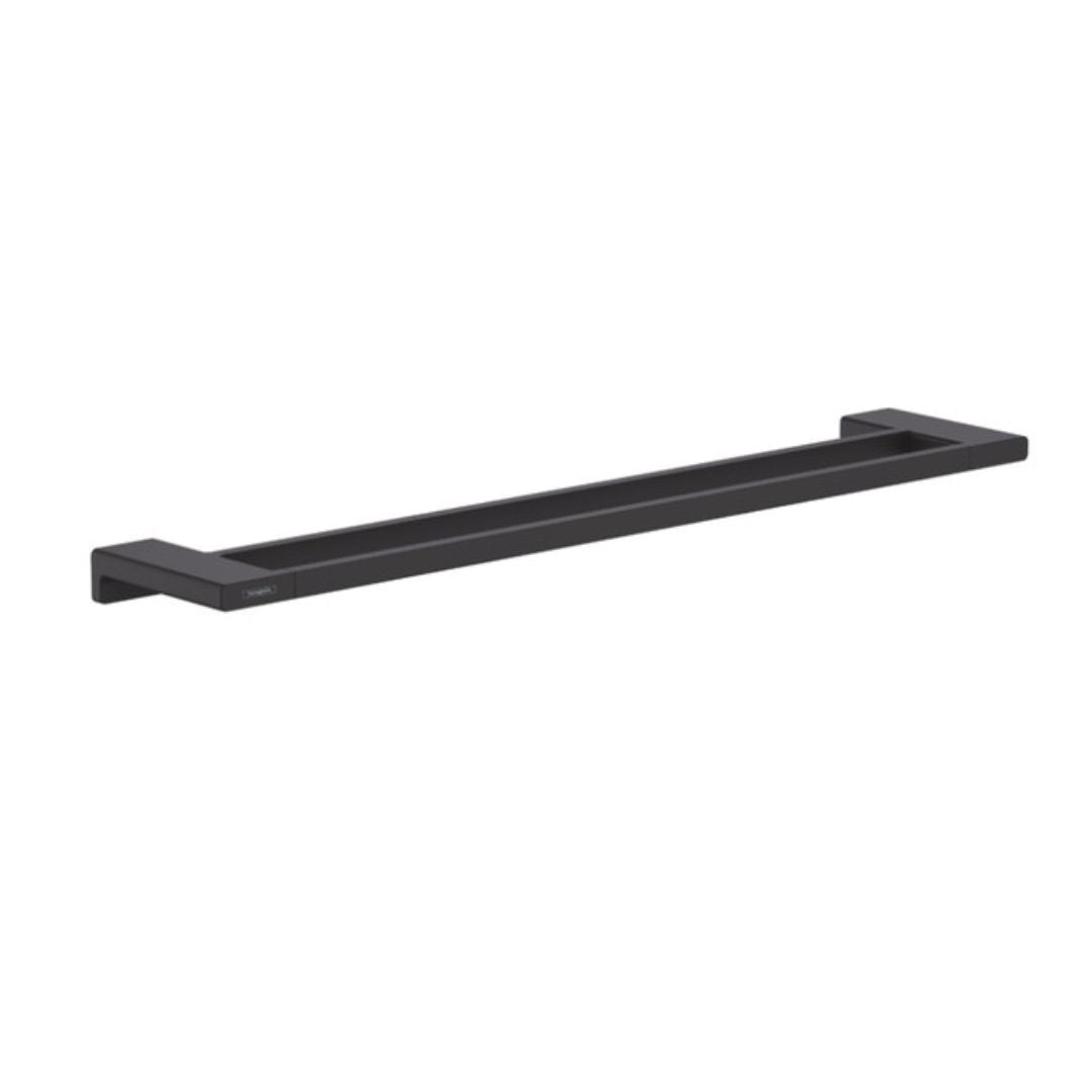 Hansgrohe AddStoris Q Double Bath Towel Rail Matt Black 41743677