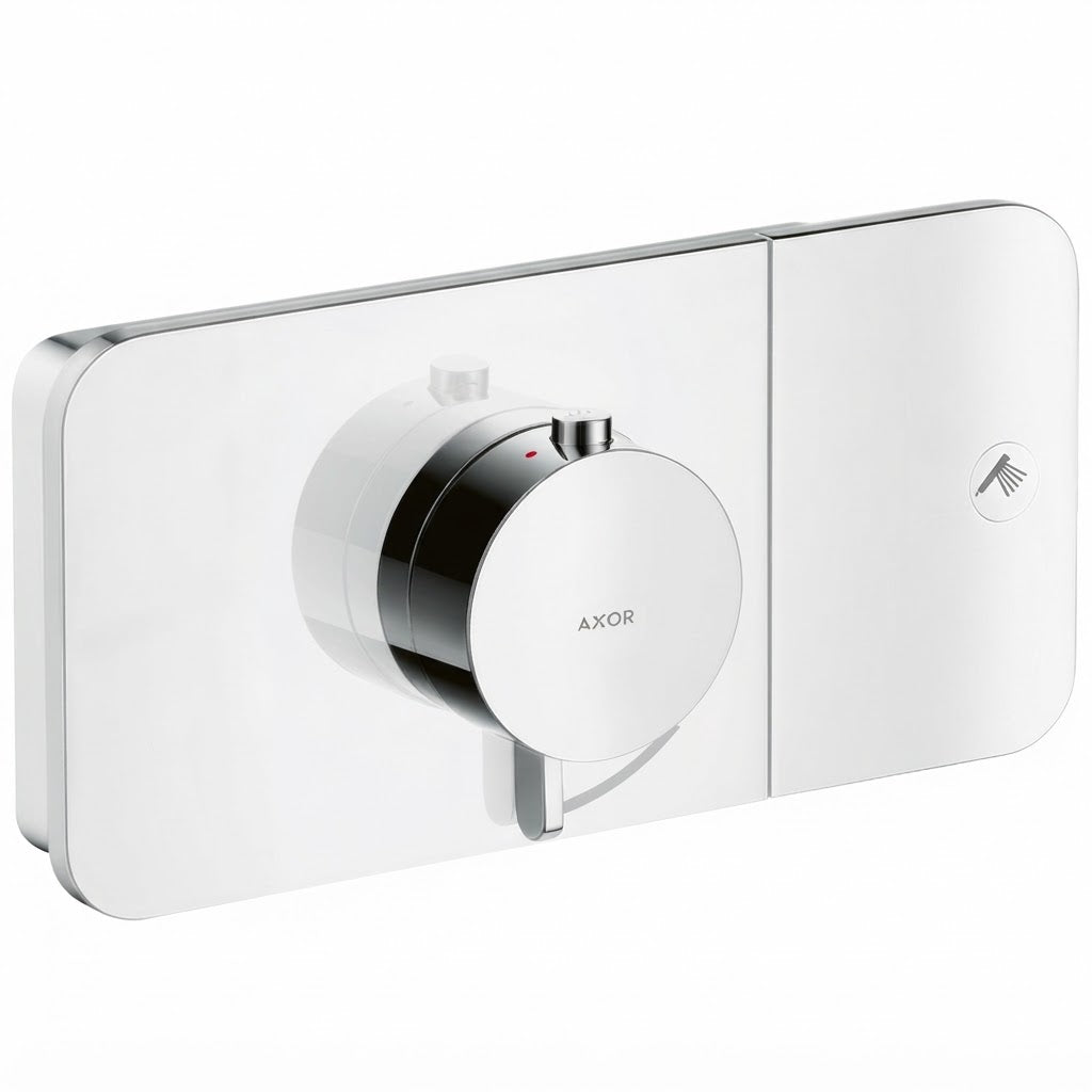 Axor One Thermostatic Module for Concealed Installation 1 Outlet Chrome 45711000