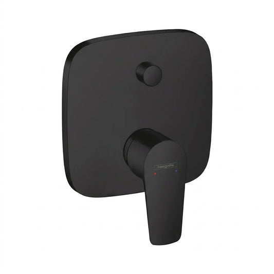 Hansgrohe Talis E Single Lever Concealed Bath Mixer 2 Functions Matt Black 71745670