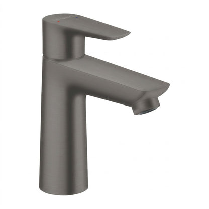 Hansgrohe Talis E 110 Single Lever Basin Mixer with Pop-Up Waste Brushed Black Chrome 71776349