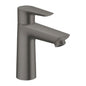 Hansgrohe Talis E 110 Single Lever Basin Mixer with Pop-Up Waste Brushed Black Chrome 71776349