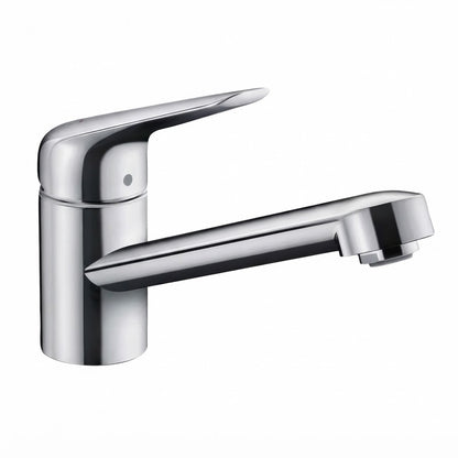 Hansgrohe Focus M42 100 Single Lever Kitchen Mixer CoolStart Eco 1jet Chrome 71866000
