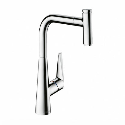 Hansgrohe Talis Select S 300 Kitchen Mixer with Pull-Out Spout Chrome 72821000