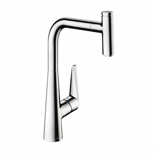 Hansgrohe Talis Select S 300 Kitchen Mixer with Pull-Out Spout Chrome 72821000