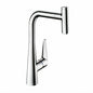 Hansgrohe Talis Select S 300 Kitchen Mixer with Pull-Out Spout Chrome 72821000