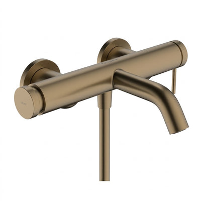 Hansgrohe Tecturis S Exposed Bath Mixer with Spout Brushed Bronze 73422149