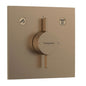 Hansgrohe DuoTurn E Concealed Mixer for 2 Functions Brushed Bronze 75417140