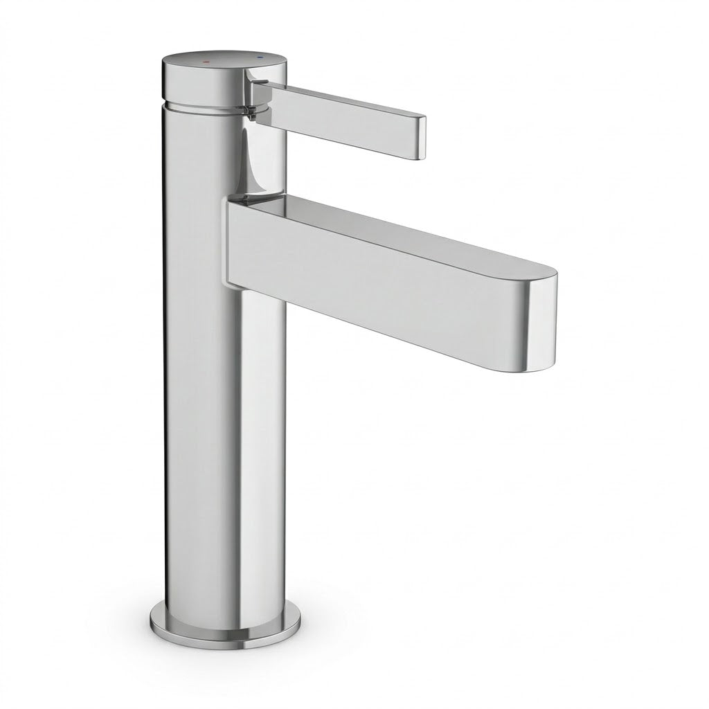 Hansgrohe Finoris 110 Single Lever Basin Mixer with Pop-Up Waste Chrome 76020009