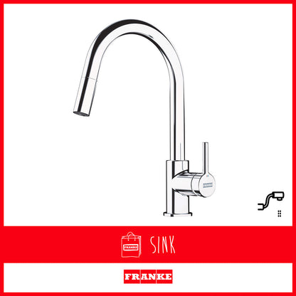 Franke Tap Lina Pull Out C Chrome CT933C