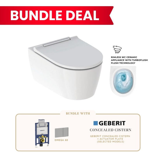 [Bundle Deal] Geberit One Wall Hung WC Bundle