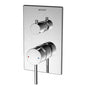 Bravat Arc Single Lever 3-Way Concealed Mixer P69193C-ENG + D982CP