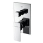 Bravat Phillis Single Lever 3-Way Concealed Mixer with Twist Diverter P69195C-ENG + D969CP