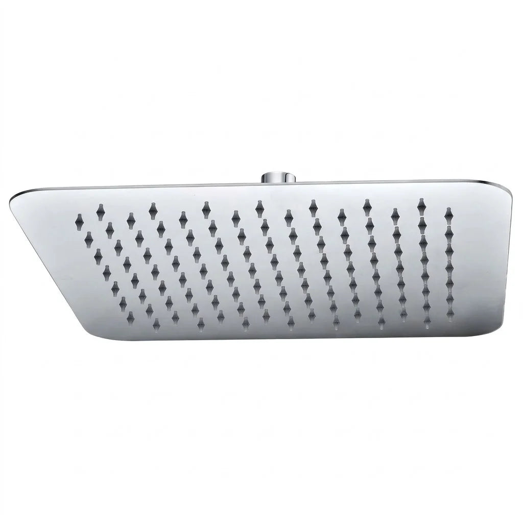 Bravat Slim Air-Jet Square Overhead Shower P70172CP