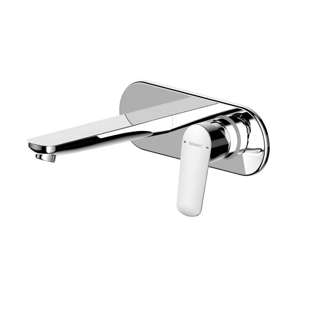 Bravat Rhein Single Lever Built-in Basin Mixer P8429564CP-ENG + D968C-ENG