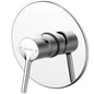 Bravat Affability Single Lever Shower Mixer for Concealed Installation PB8172217CP + D999CP