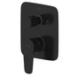 Bravat Source 2-Way Square Plate Concealed Shower Mixer PB8173218BW-2-ENG + D982BW
