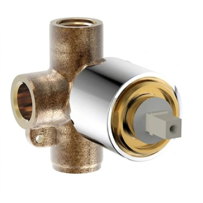 Bravat Source 1-Way Built-in Shower Mixer PB8173218CP-ENG + D999CP