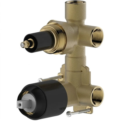 Bravat Eddie 1-Way Single Lever Built-In Shower Mixer PB8369402BW-ENG + D999BW
