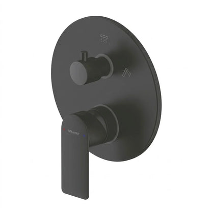 Bravat Eddie 3-Way Built-In Shower Mixer with Diverter PB8369402BW-3-ENG + D969BW