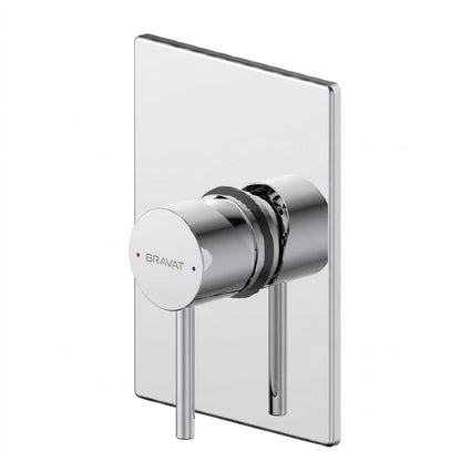 Bravat Arc Single Lever Concealed Mixer PB86061C-A-ENG + D999CP