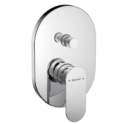 Bravat Gina Single Lever 2-Way Concealed Mixer PB865104CP-2 + D9100CP