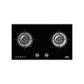 Franke Onyx Gas Hob 2-Burner Glass Black