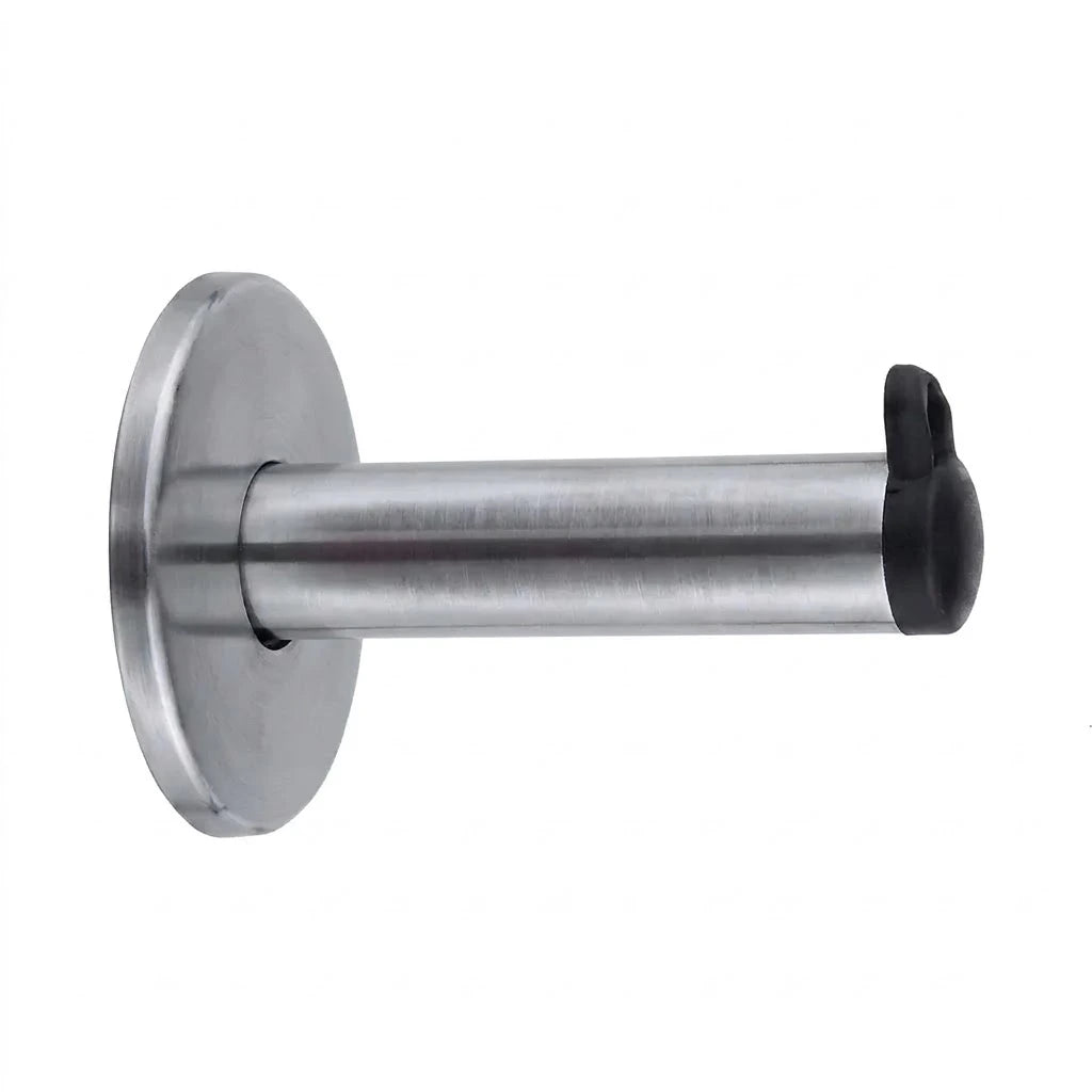 INSPIRIONE WPF-08 Wall Mounted Robe Hook with Bumper S/S