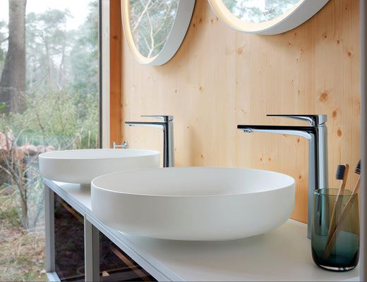 Countertop and built-in basin examples
