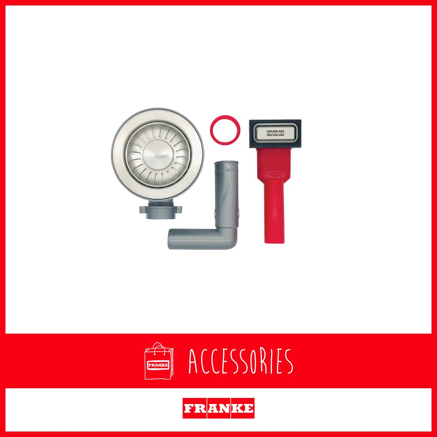 Franke Spare Part Waste Kit for Fragranite single bowl